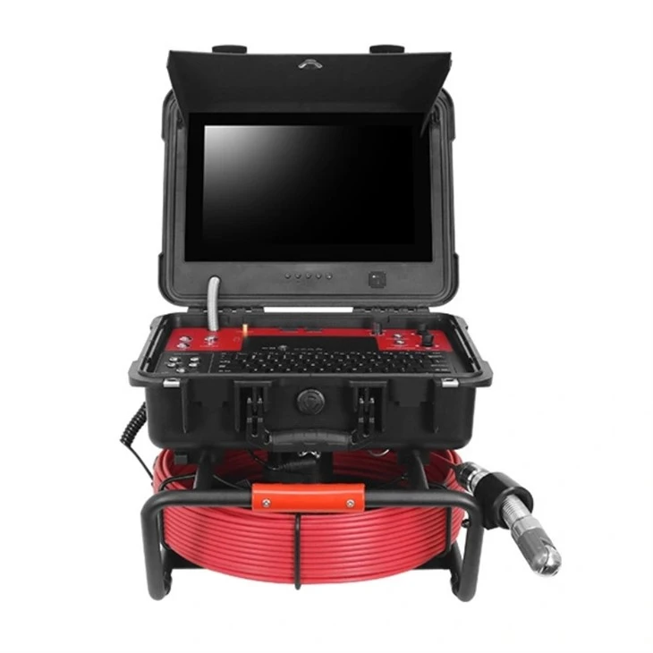33mm AHD Push Rod Drain Camera with Pan Tilt | Professional Sewer Inspection best